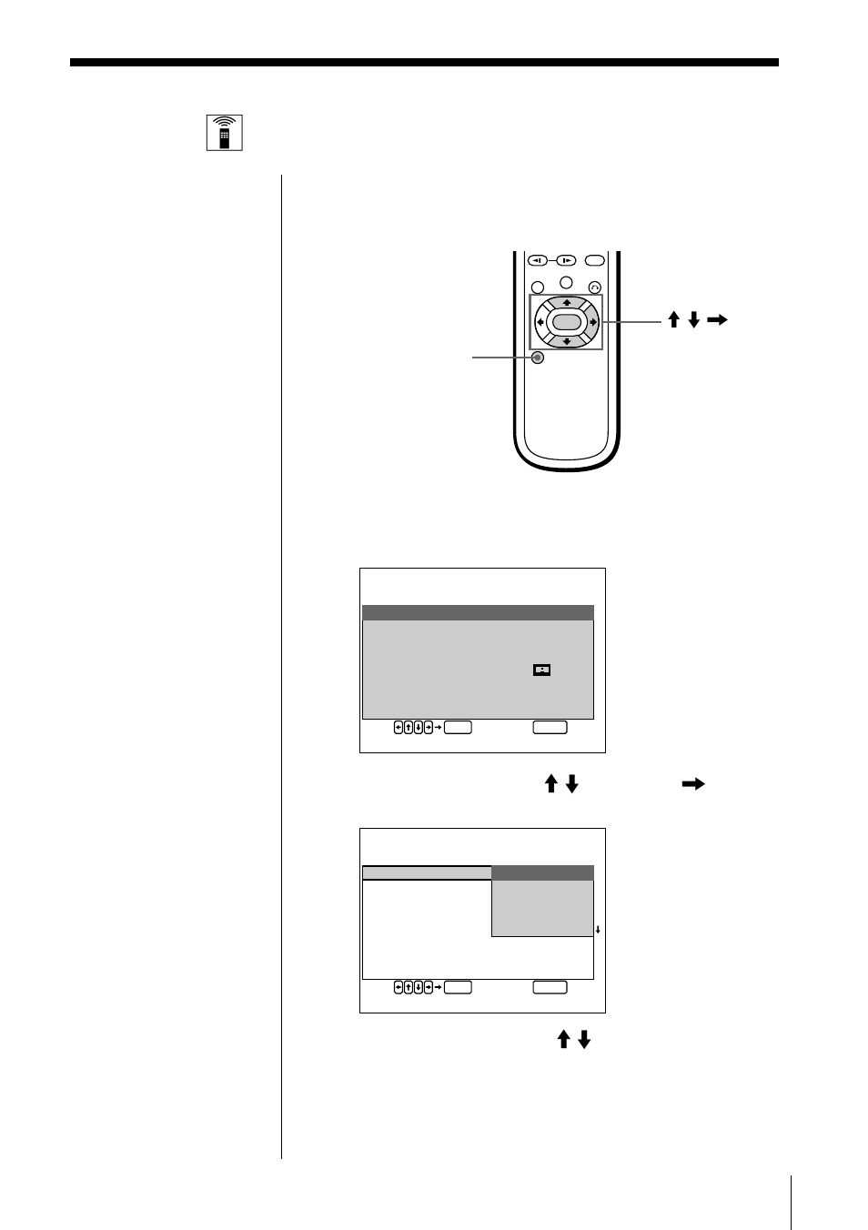 Setting and adjustment, Basic settings (initial setup), Language code list 78 | Basic settings (initial setup) z | Sony PBD-V30 User Manual | Page 53 / 84
