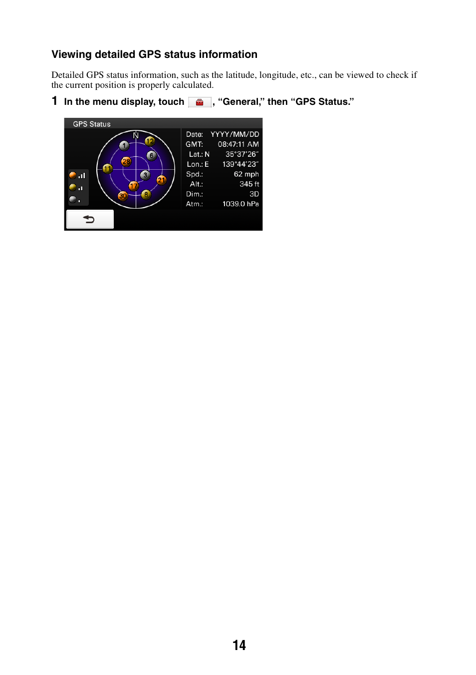 Sony NAV-U NV-U84 User Manual | Page 14 / 85