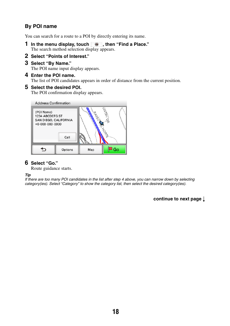 Sony NAV-U NV-U84 User Manual | Page 18 / 85