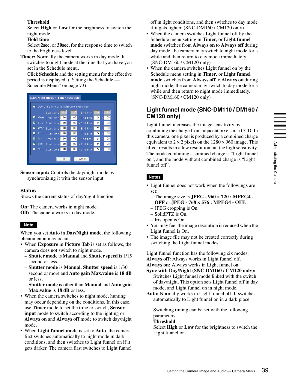 Sony SNC-CS20 User Manual | Page 39 / 100