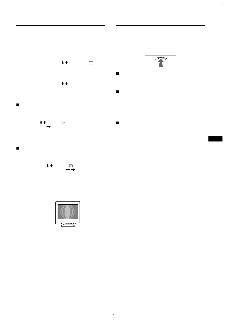 Additional settings (screen), Resetting the adjustments | Sony CPD-E220E User Manual | Page 11 / 116
