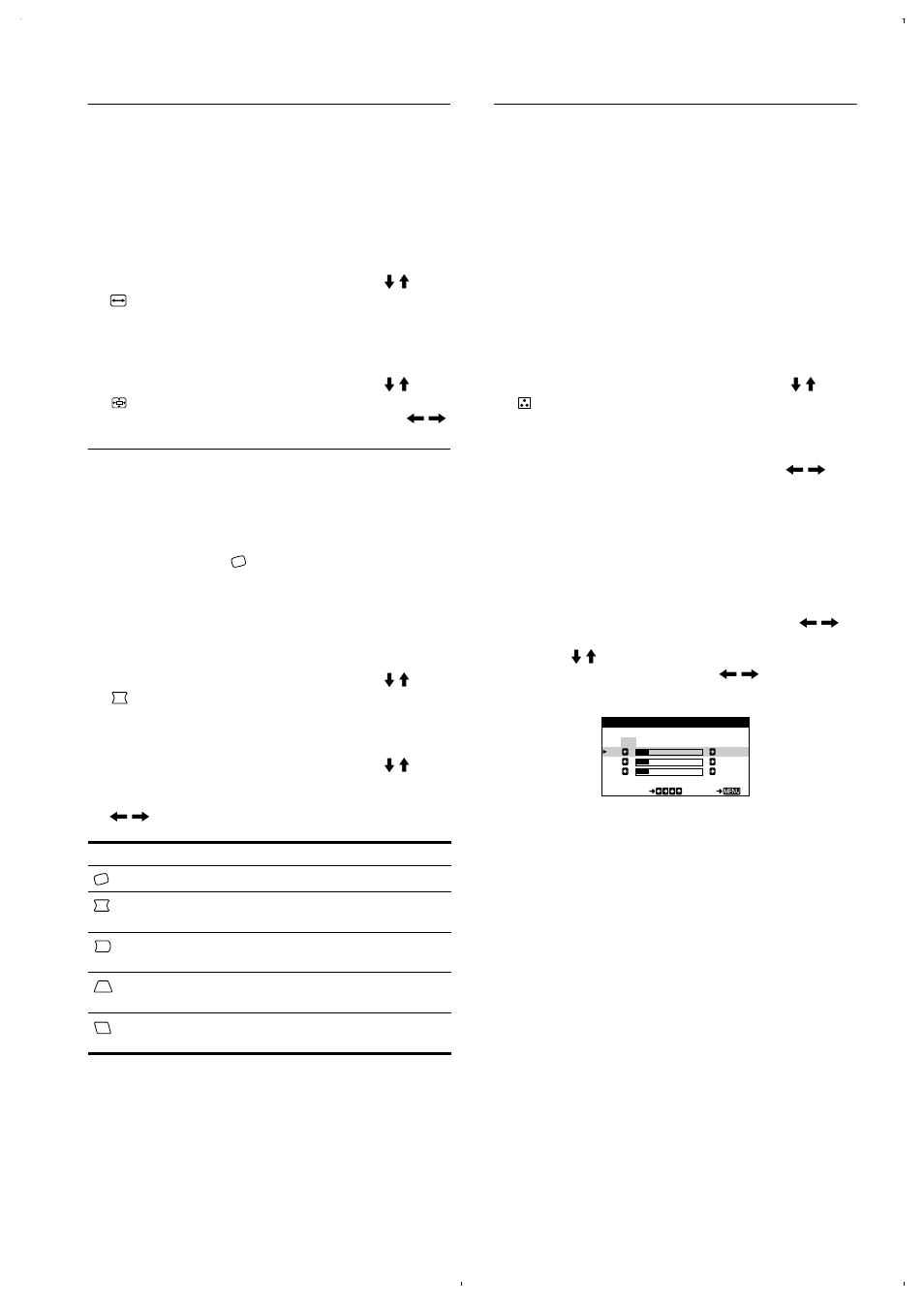 Vergrößern oder verkleinern des bildes (zoomen), Einstellen der form des bildes (geometrie), Einstellen der farbe des bildes(farbe) | Etrie (seite 10), Farbe (seite 10, 10 vergrößern oder verkleinern des bildes (zoomen), Einstellen der farbe des bildes (farbe) | Sony CPD-E220E User Manual | Page 38 / 116