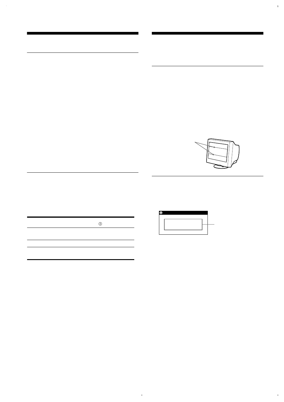 Características técnicas, Modos predefinidos y de usuario, Función de ahorro de energía | Solución de problemas, Mensajes en pantalla | Sony CPD-E220E User Manual | Page 54 / 116