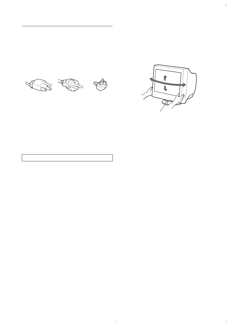 Precauzioni, 4precauzioni | Sony CPD-E220E User Manual | Page 60 / 116