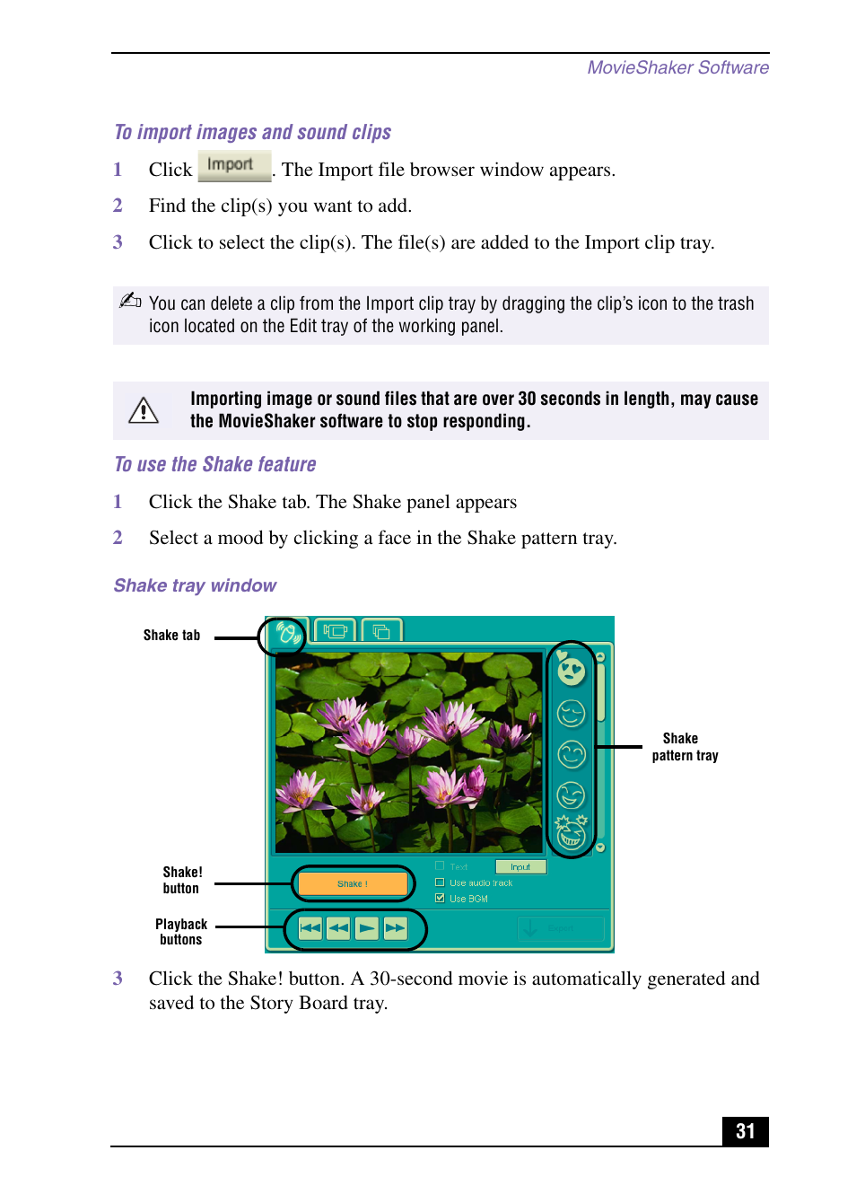 Sony VAIO Digital Studio User Manual | Page 31 / 93