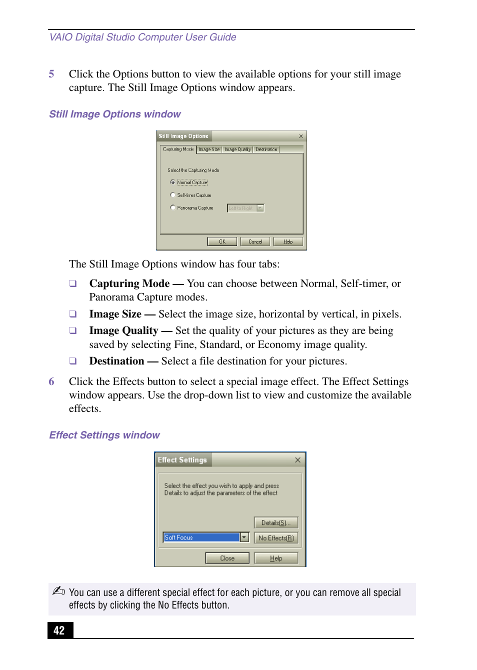 Sony VAIO Digital Studio User Manual | Page 42 / 93