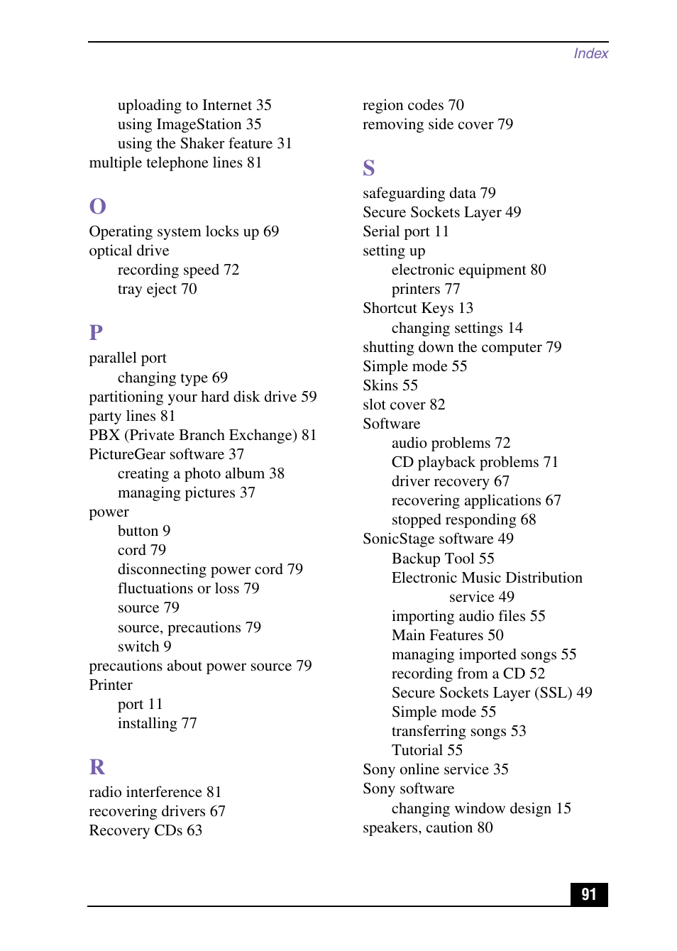 Sony VAIO Digital Studio User Manual | Page 91 / 93