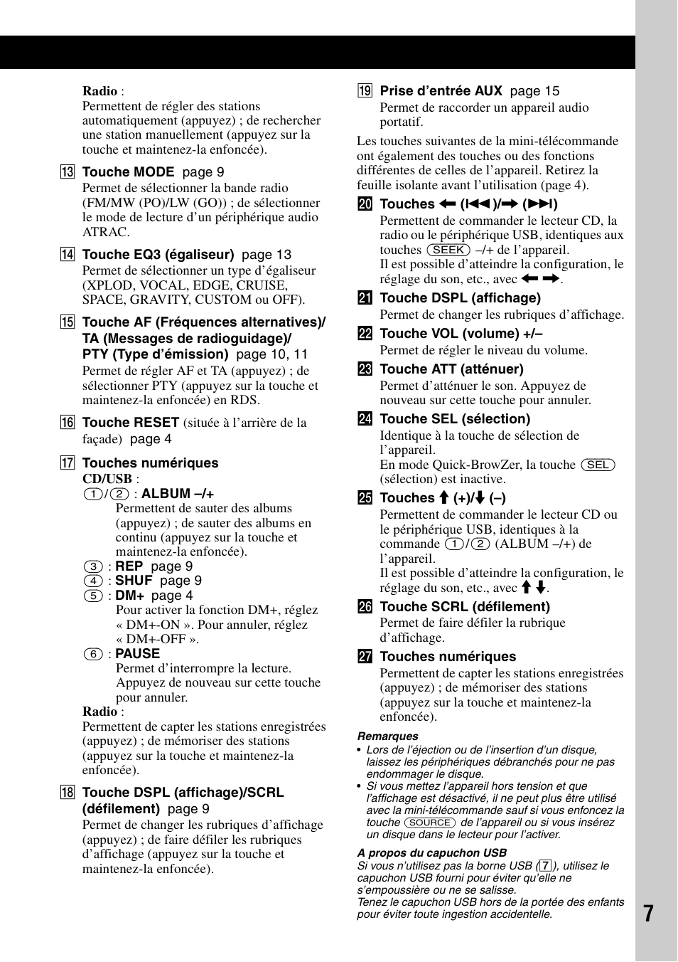Sony CDX-GT424U User Manual | Page 49 / 112