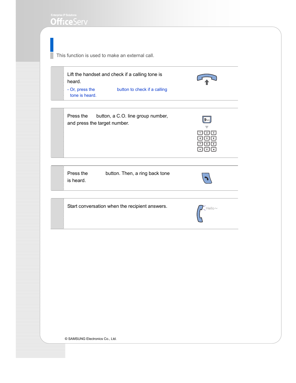Samsung ITP-5112L User Manual | Page 22 / 44