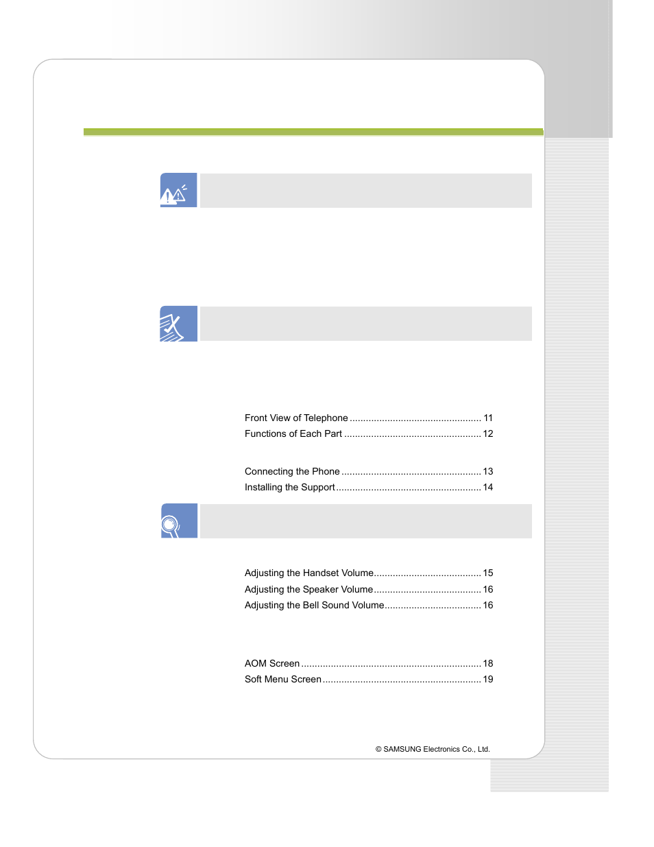 Samsung ITP-5112L User Manual | Page 5 / 44