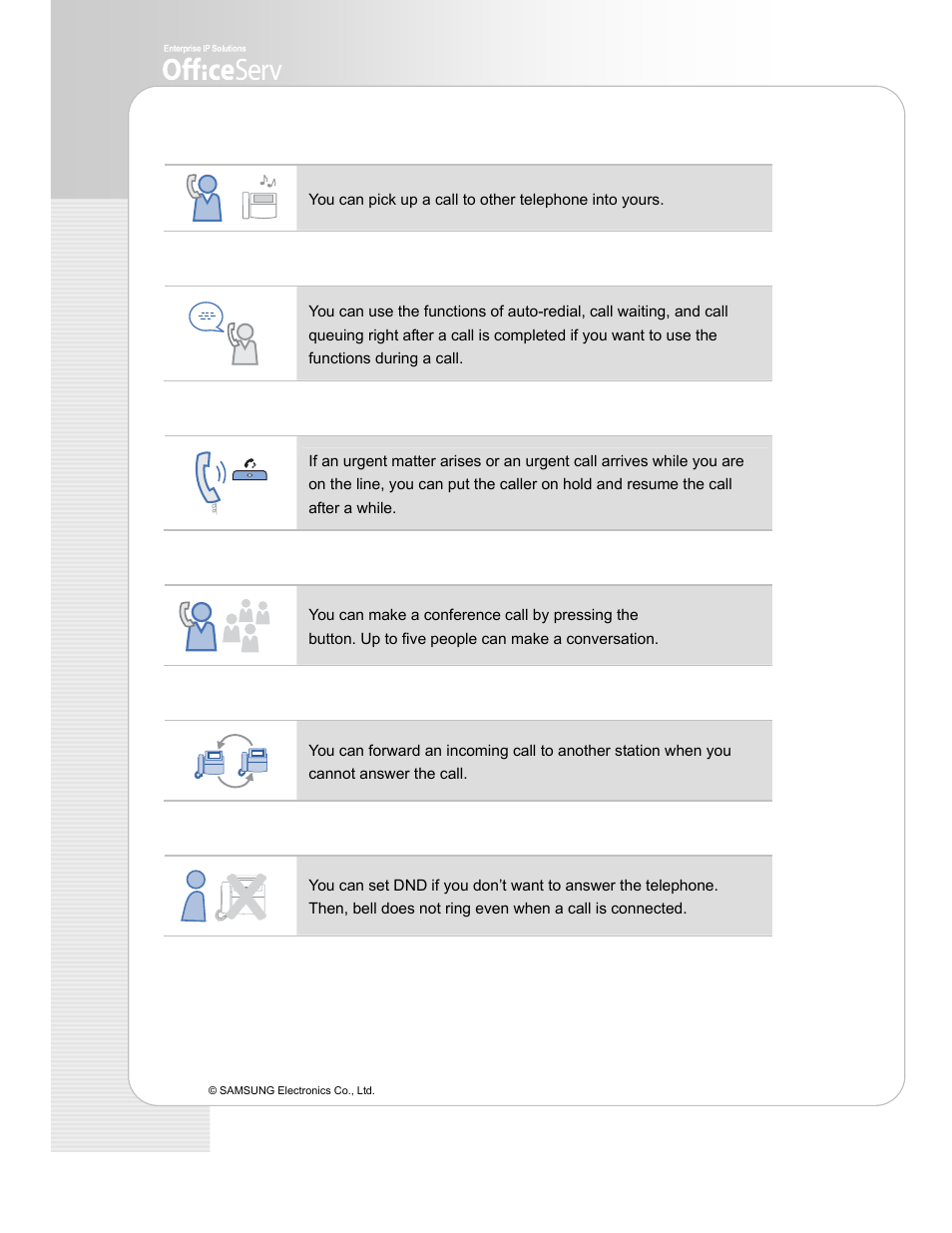Samsung ITP-5112L User Manual | Page 8 / 44