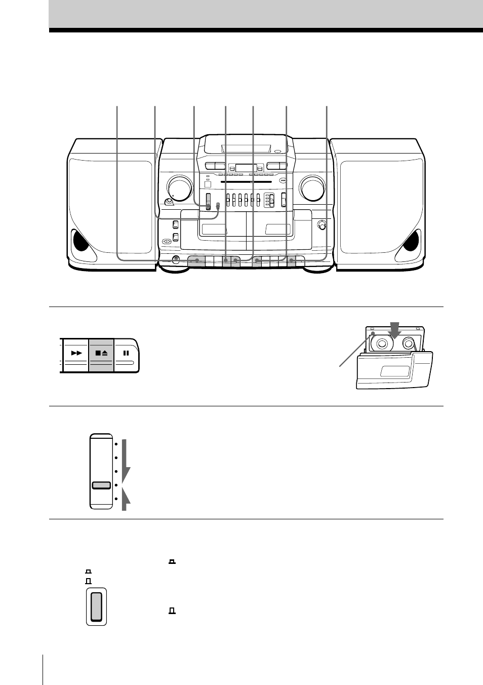 Dubbing | Sony CFD-CD777S User Manual | Page 12 / 32