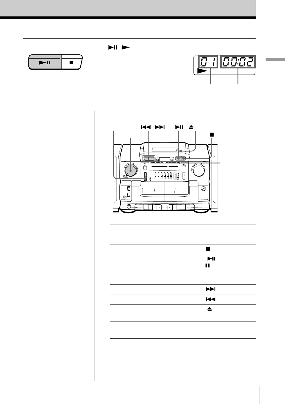 Sony CFD-CD777S User Manual | Page 5 / 32