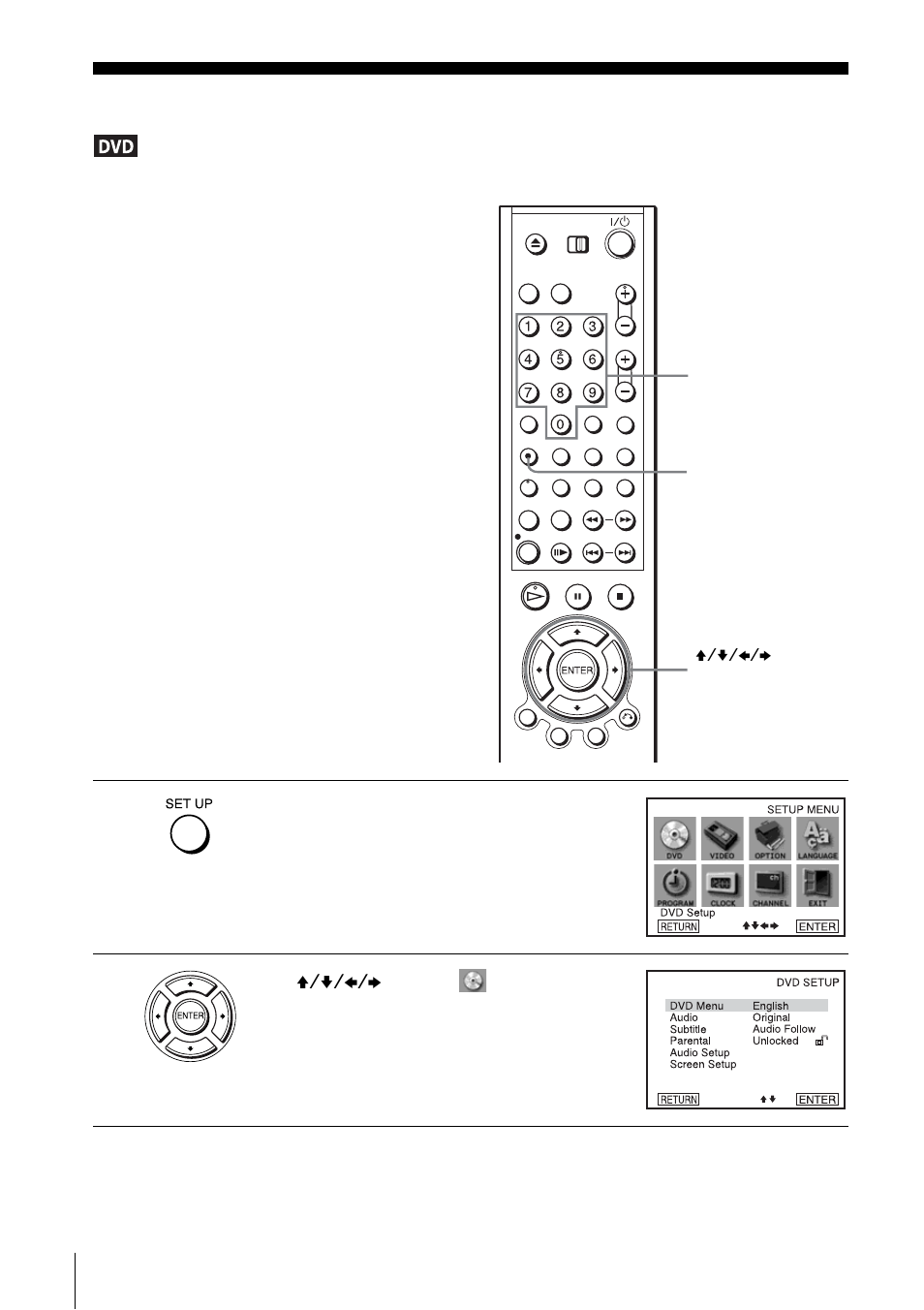 Parental control (limiting playback by children), Parental control, Limiting playback by children) | Sony SLV-D300P User Manual | Page 58 / 112