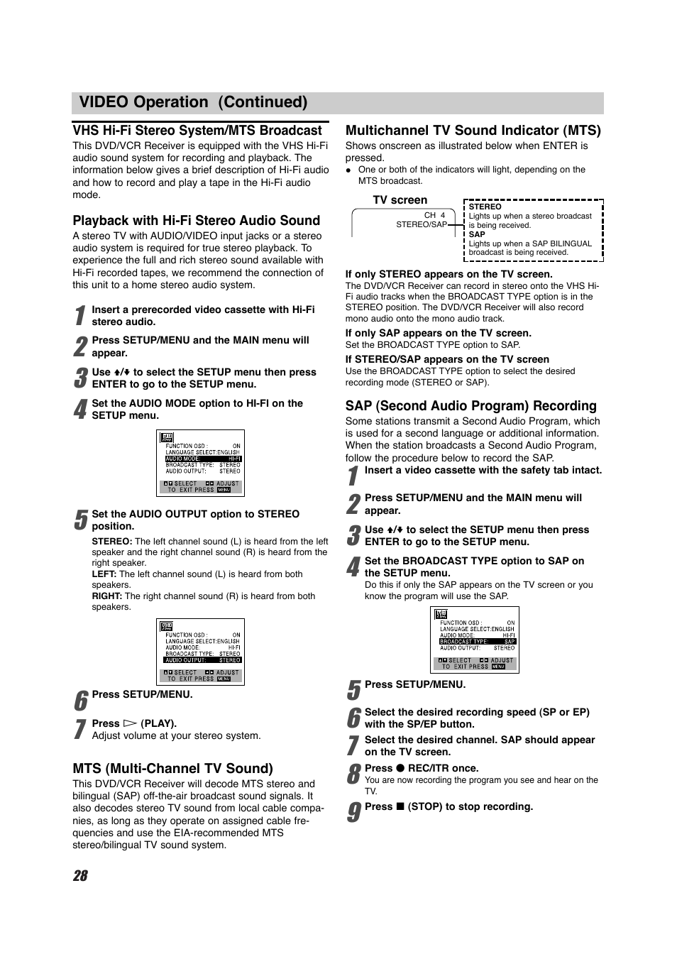 Sony HT-V600DP User Manual | Page 28 / 48