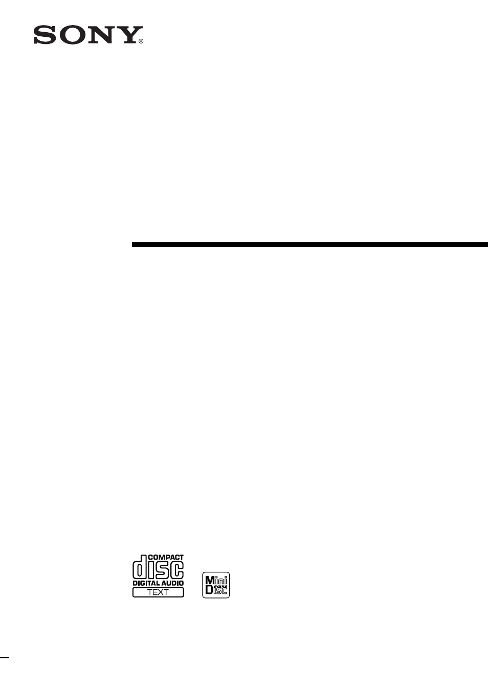 Sony CMT-J3MD User Manual | 80 pages
