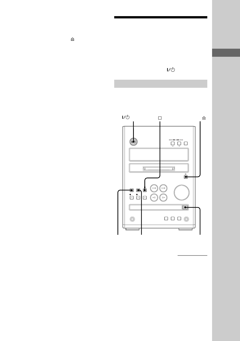 Recording a cd on an md or a tape, Recording on an md | Sony CMT-J3MD User Manual | Page 11 / 80