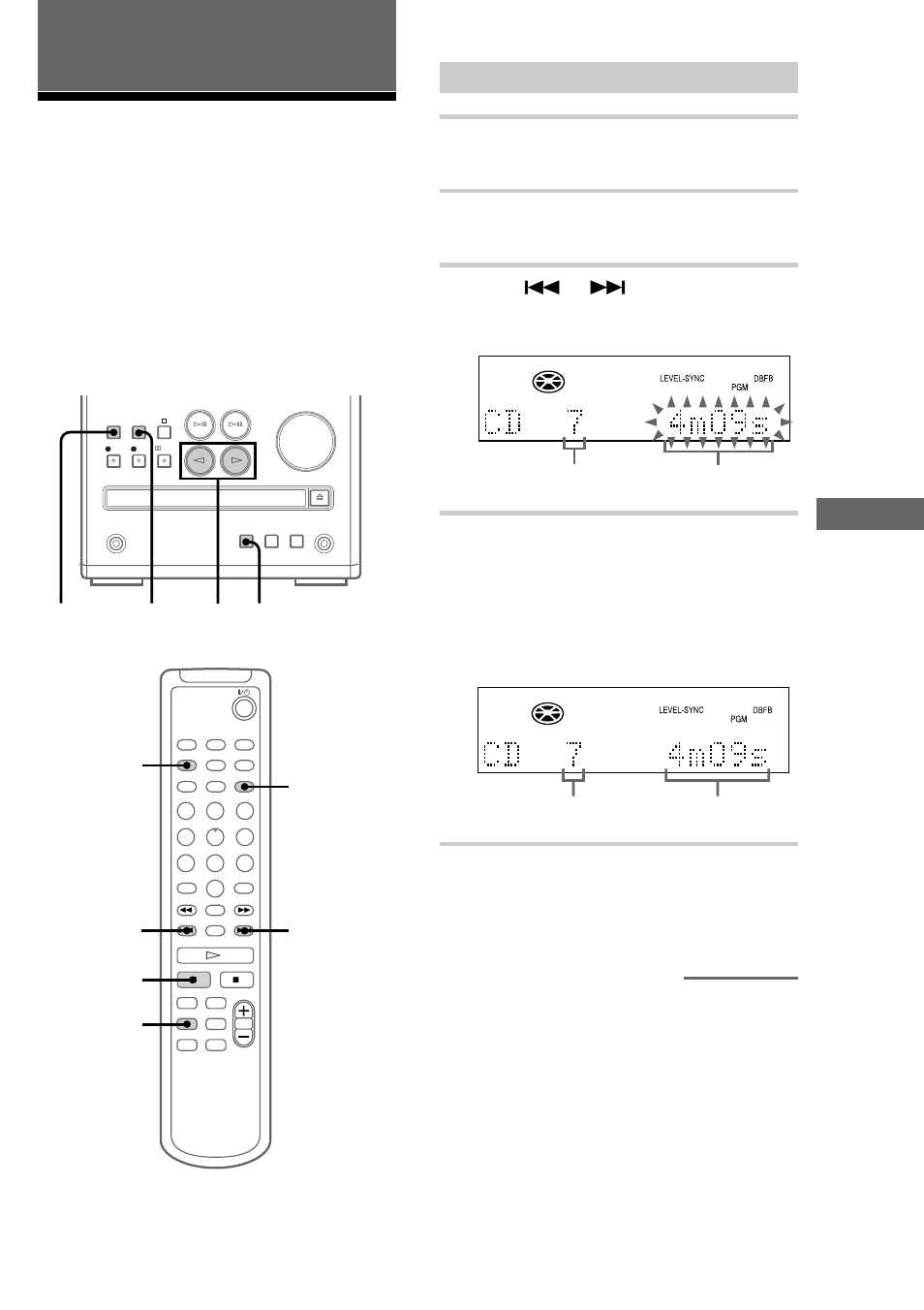 The tape deck — recording, Recording your favourite cd tracks on a tape, 53 the tape deck — recording | Selecting the tracks | Sony CMT-J3MD User Manual | Page 53 / 80