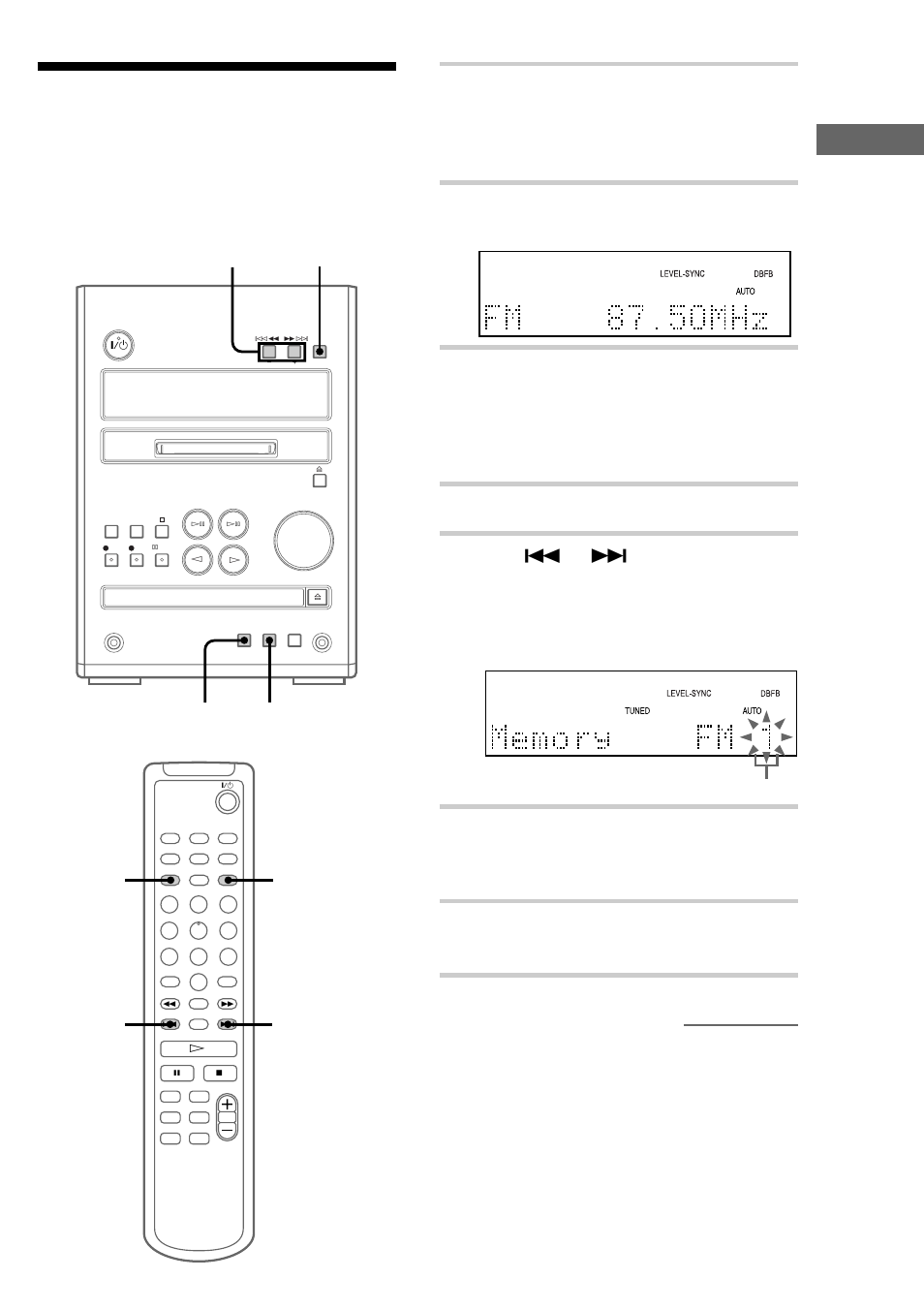 Step 3: presetting radio stations | Sony CMT-J3MD User Manual | Page 7 / 80