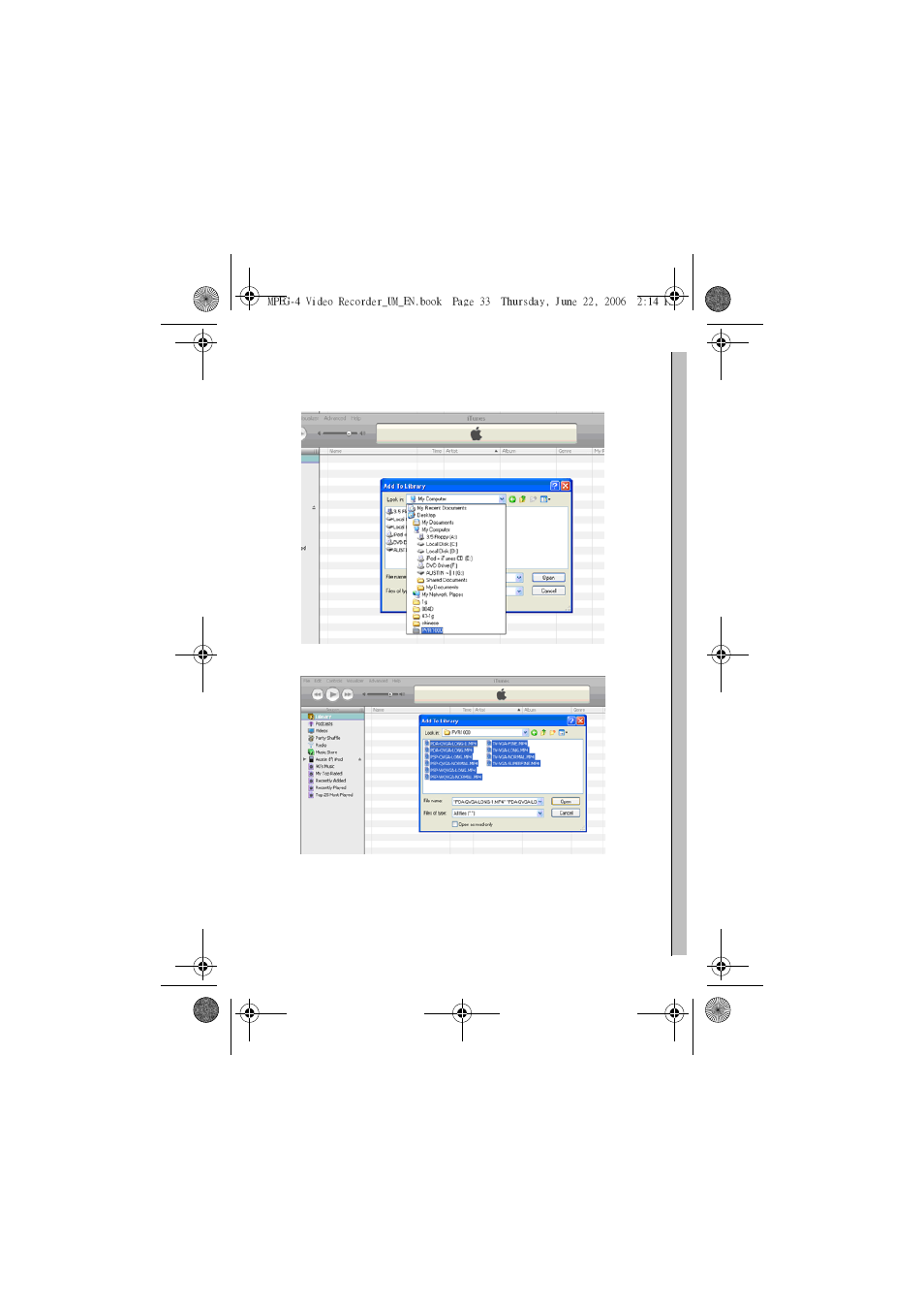 Sony MPEG4 Video Recorder User Manual | Page 37 / 54