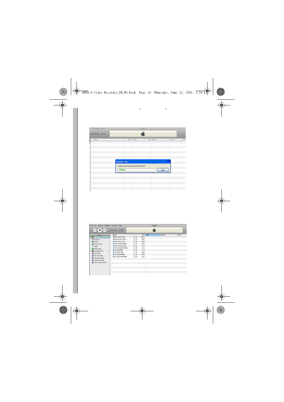 Sony MPEG4 Video Recorder User Manual | Page 38 / 54