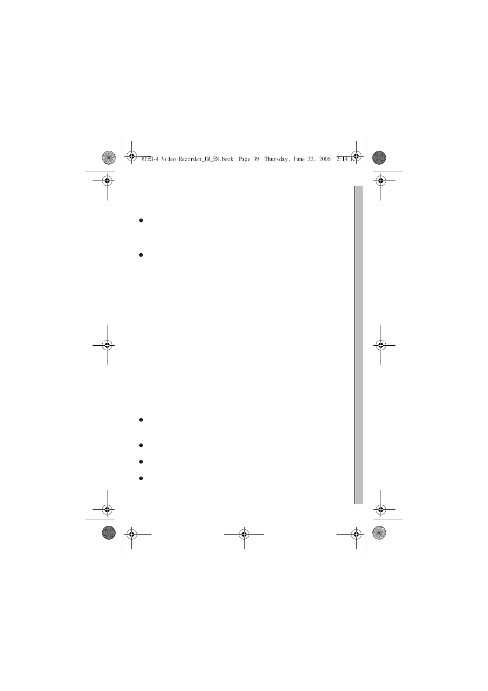 Iv.mobile phone, V.pda smartphone | Sony MPEG4 Video Recorder User Manual | Page 43 / 54