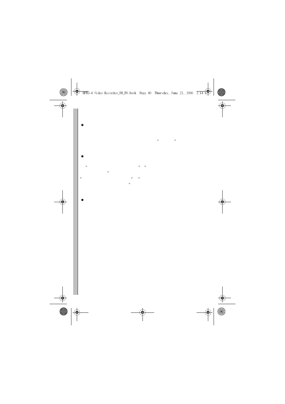 Sony MPEG4 Video Recorder User Manual | Page 44 / 54