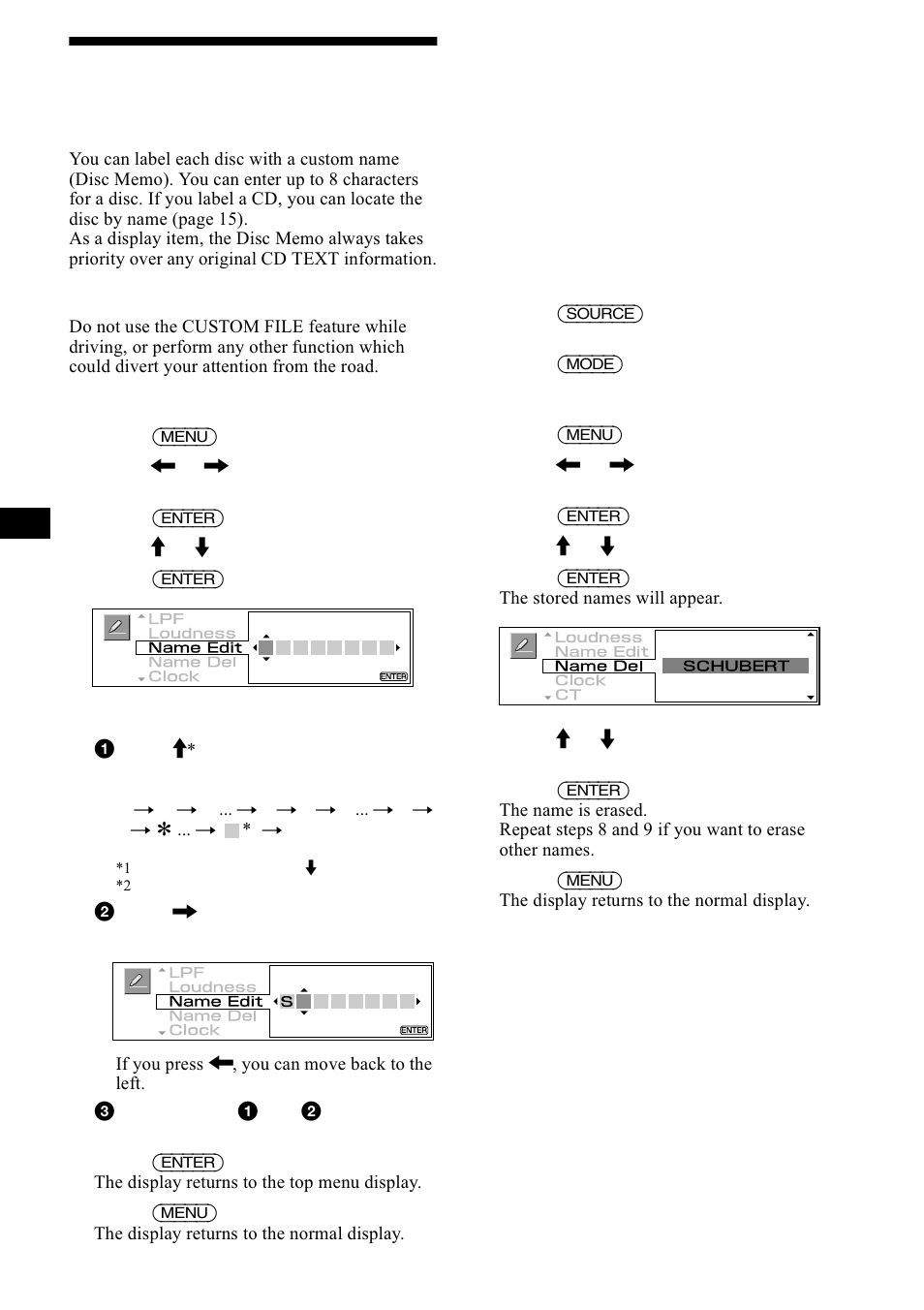 Labelling a cd, Dehoolqj d, Lvf 0hpr | 14 labelling a cd | Sony CDX-M1000TF User Manual | Page 14 / 84