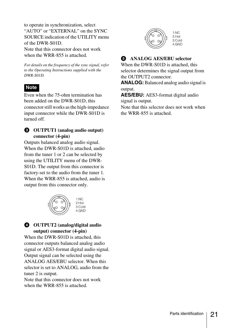Sony DWA-01D User Manual | Page 21 / 83