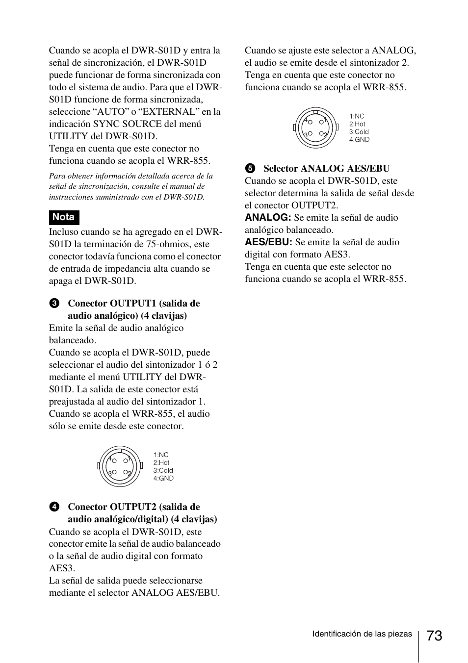 Sony DWA-01D User Manual | Page 73 / 83