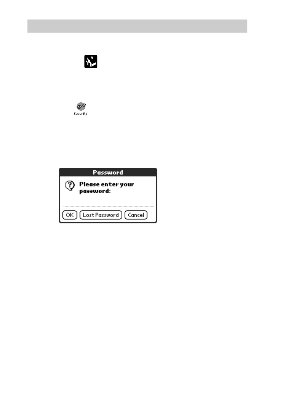 Changing and deleting passwords | Sony PEG-S300 User Manual | Page 124 / 192