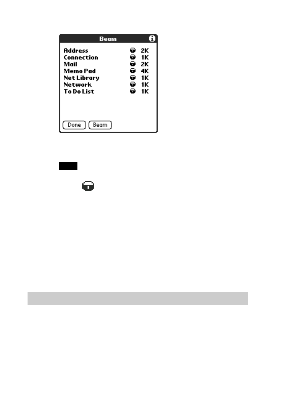 To receive beamed information | Sony PEG-S300 User Manual | Page 130 / 192