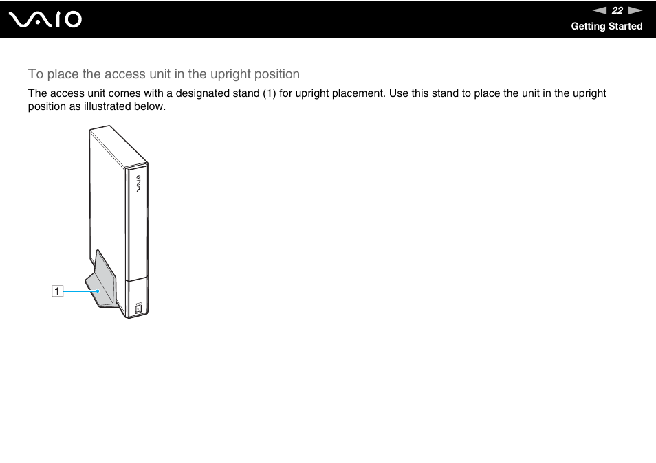 Sony VGC-RM1 User Manual | Page 22 / 170