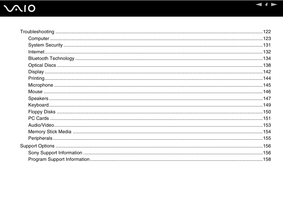 Sony VGC-RM1 User Manual | Page 4 / 170