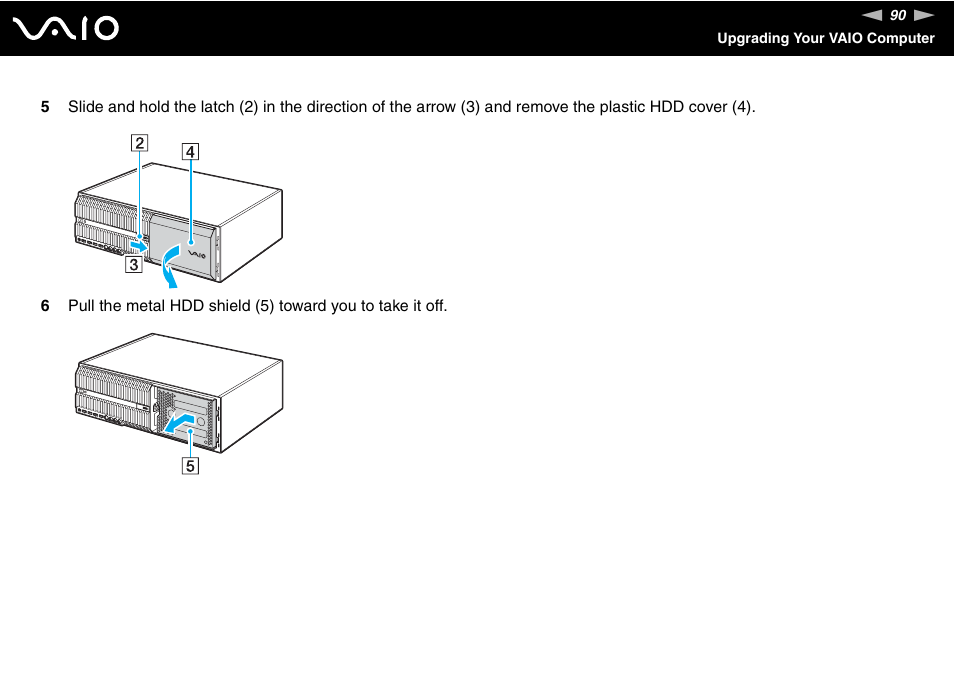 Sony VGC-RM1 User Manual | Page 90 / 170