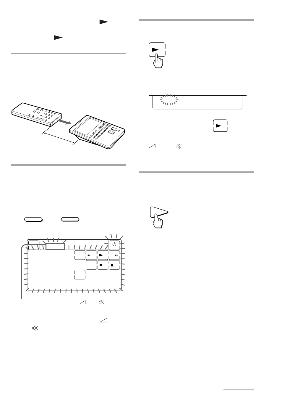 Continued, All the learnable keys flash | Sony RM-AV2000T User Manual | Page 14 / 88