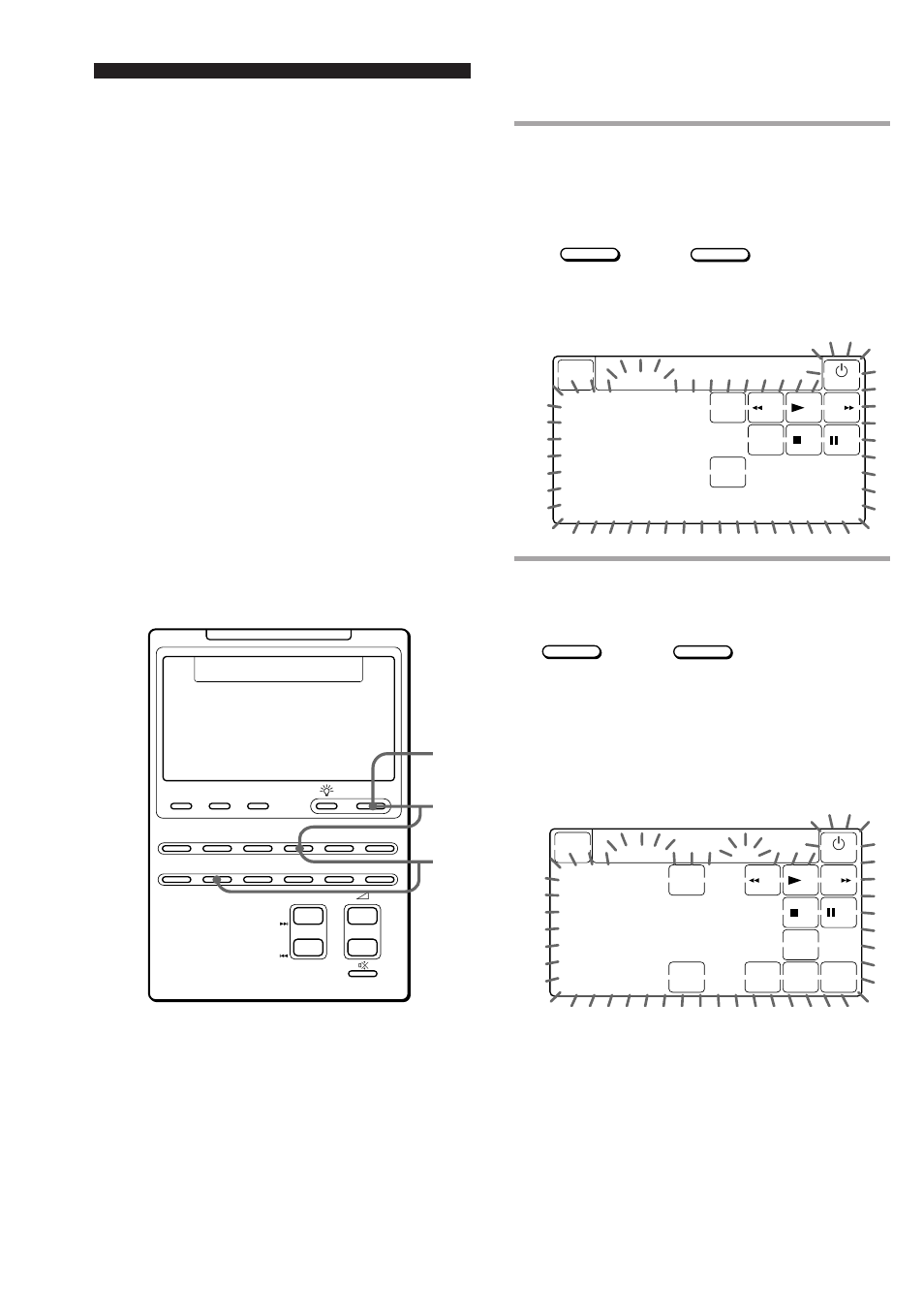 While pressing commander off, press vcr3, While pressing vcr3, press cd, Example: to assign a cd player to the vcr3 button | The keys for that component (vcr3) flash, Vcr3 cd, Commander off vcr3 | Sony RM-AV2000T User Manual | Page 27 / 88