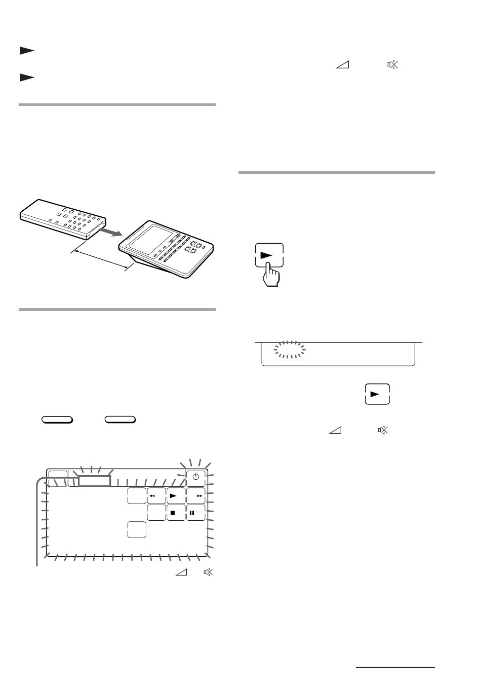 Wordt vervolgd, Betreffende de knipperende toetsen | Sony RM-AV2000T User Manual | Page 58 / 88