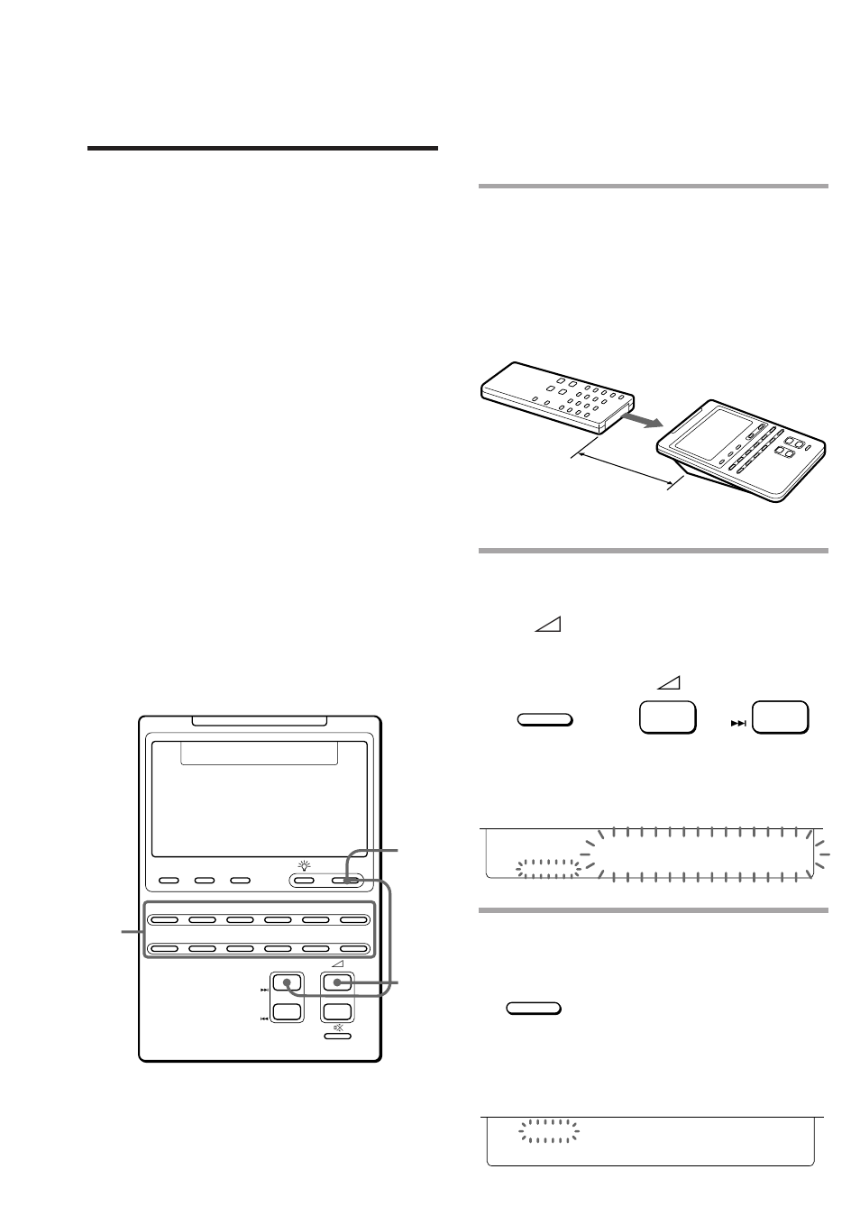 Druk op de betreffende component-keuzetoets | Sony RM-AV2000T User Manual | Page 69 / 88