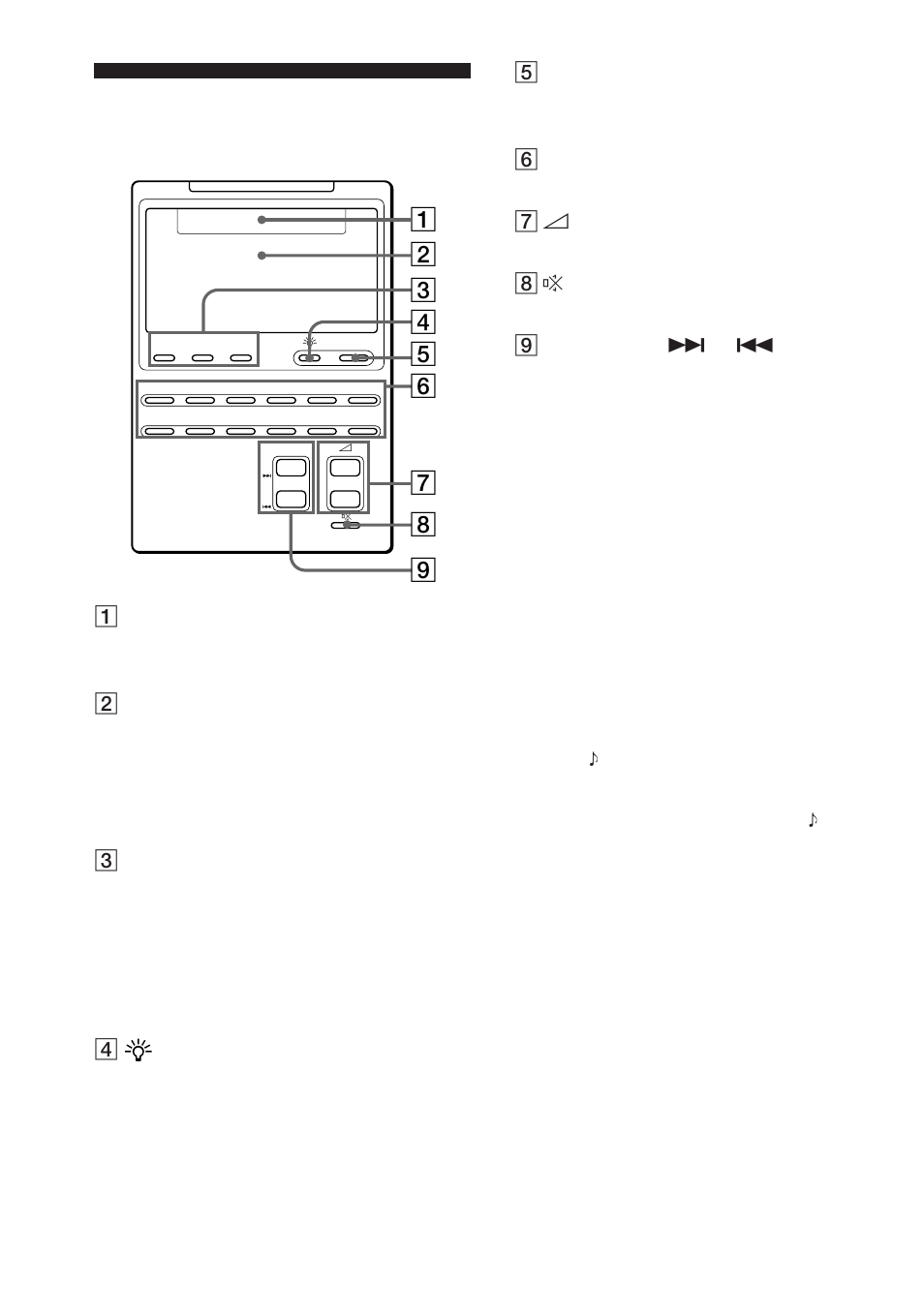 Location and function of controls | Sony RM-AV2000T User Manual | Page 7 / 88