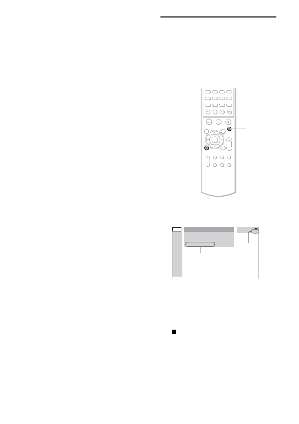 Checking the playing time and remaining time, The control menu appears | Sony DAV-SB500W User Manual | Page 48 / 96
