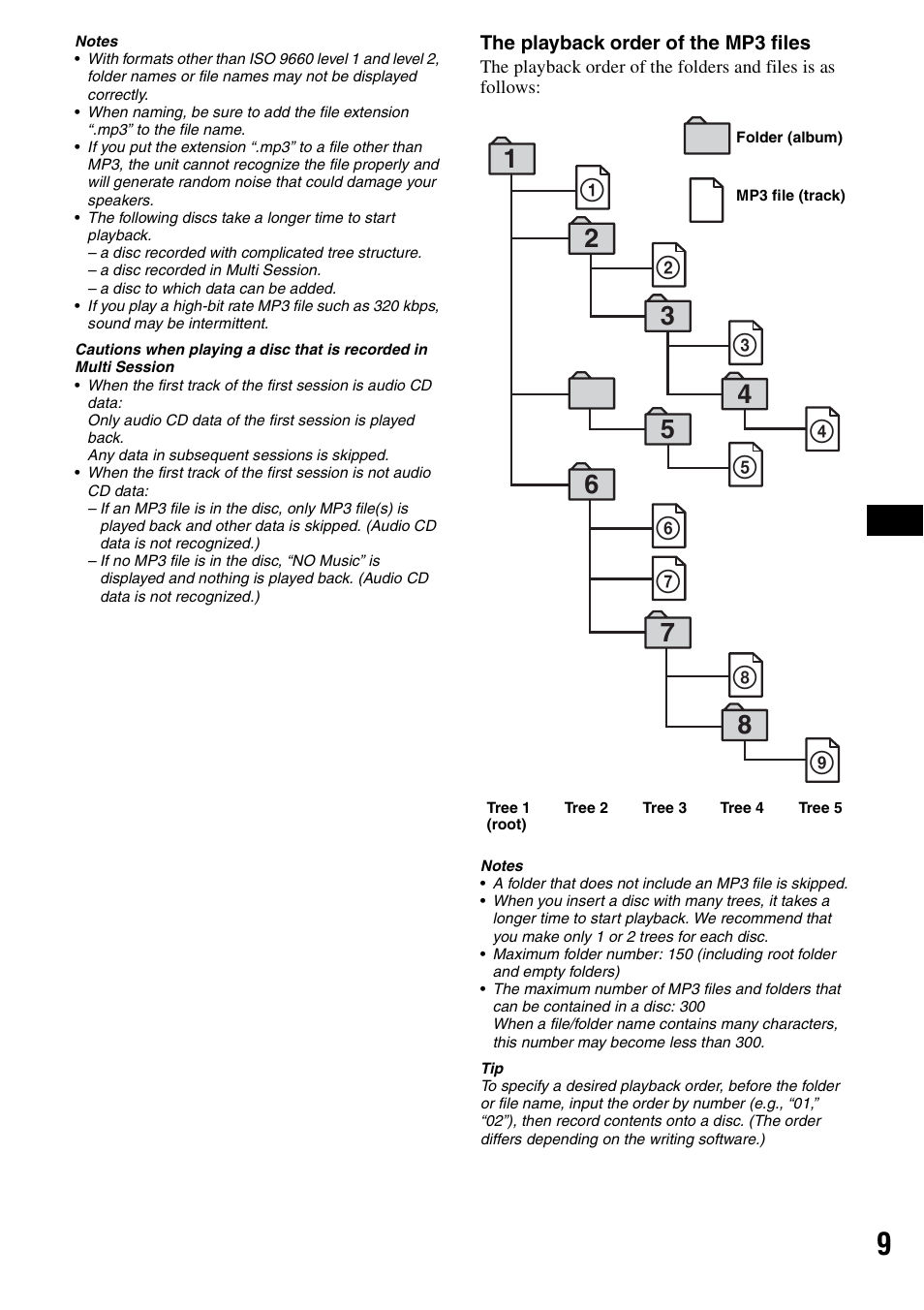 Sony CDX-F7700 User Manual | Page 9 / 72
