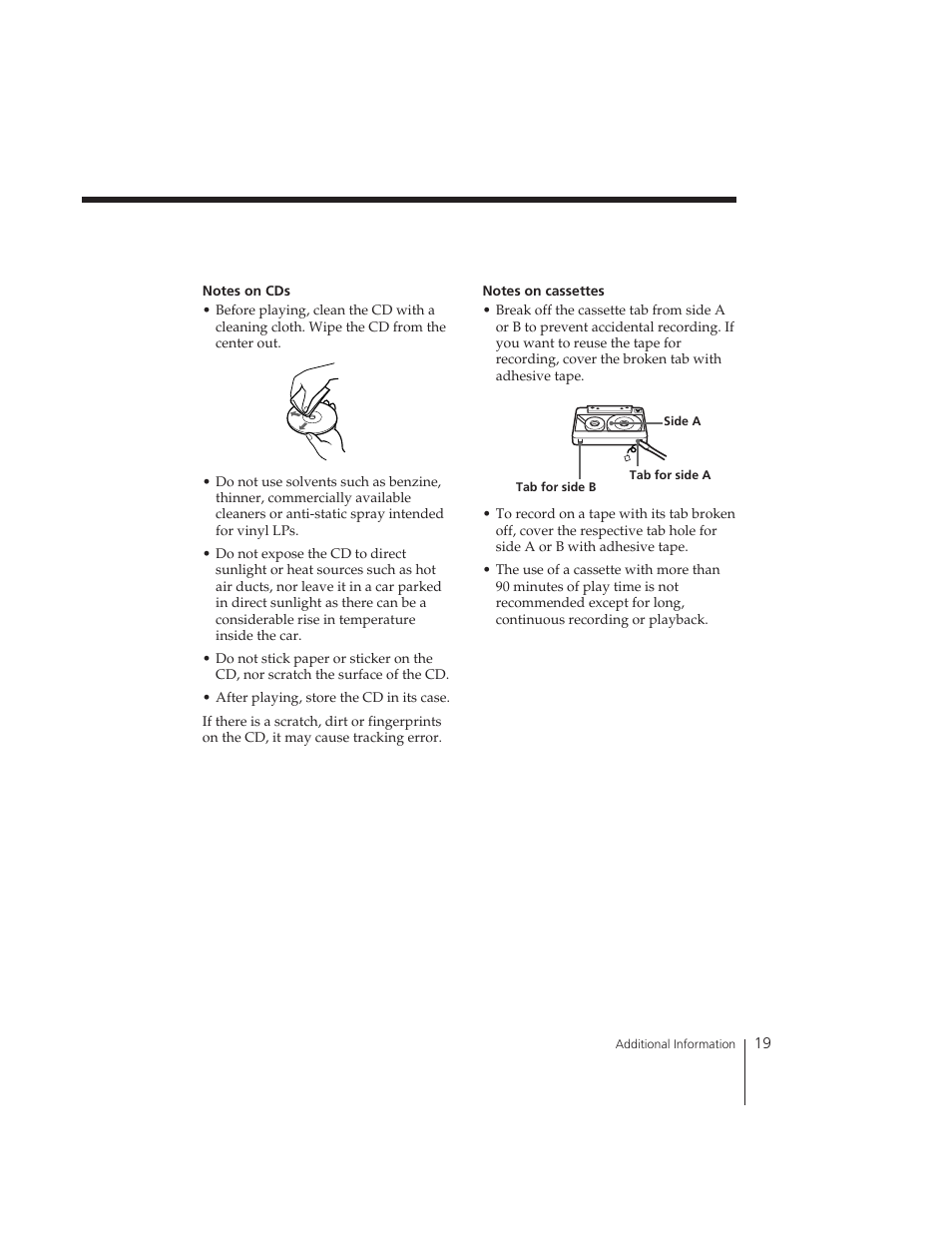 Sony CFD-121 User Manual | Page 19 / 24