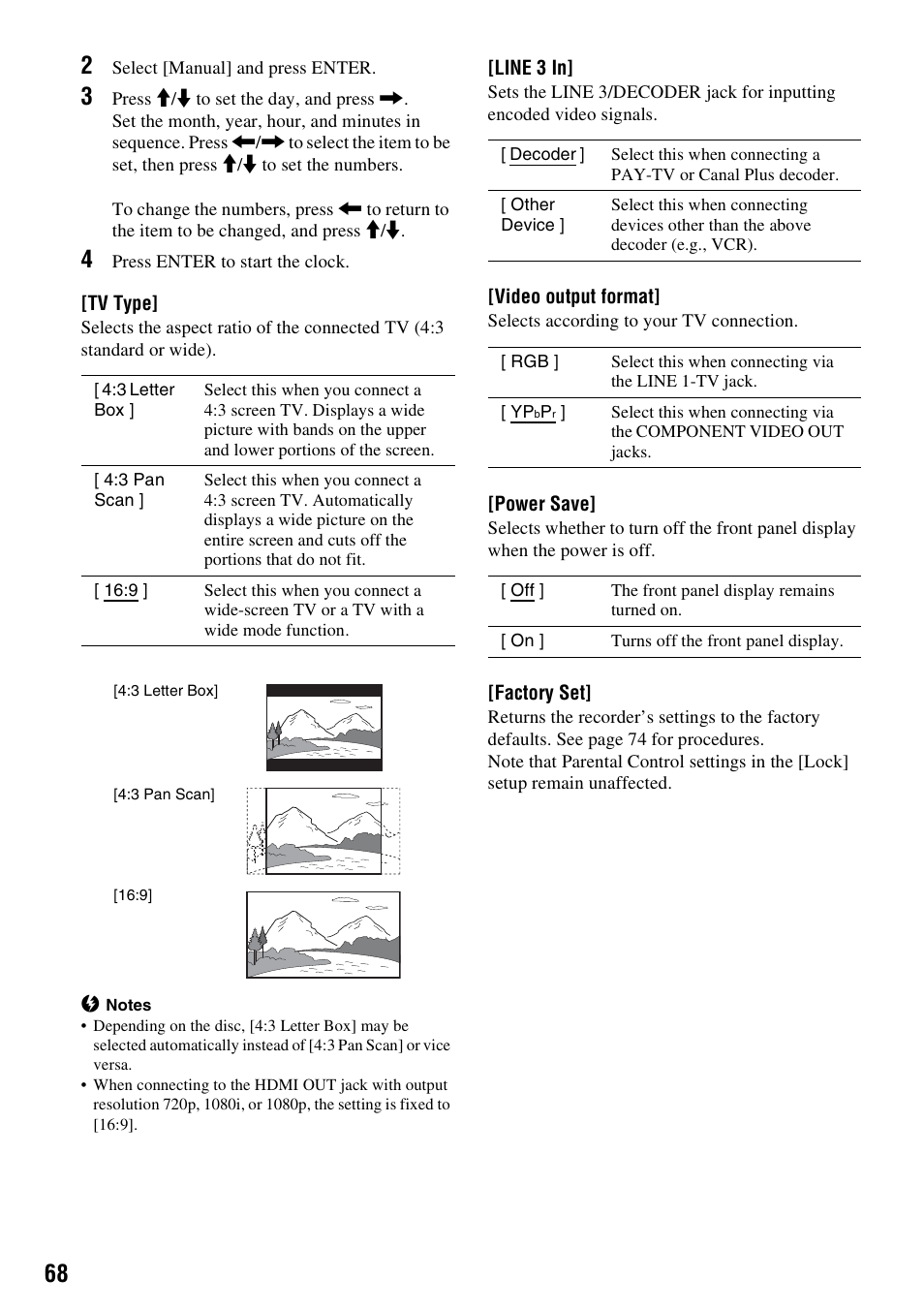 Sony RDR-GX380 User Manual | Page 68 / 92