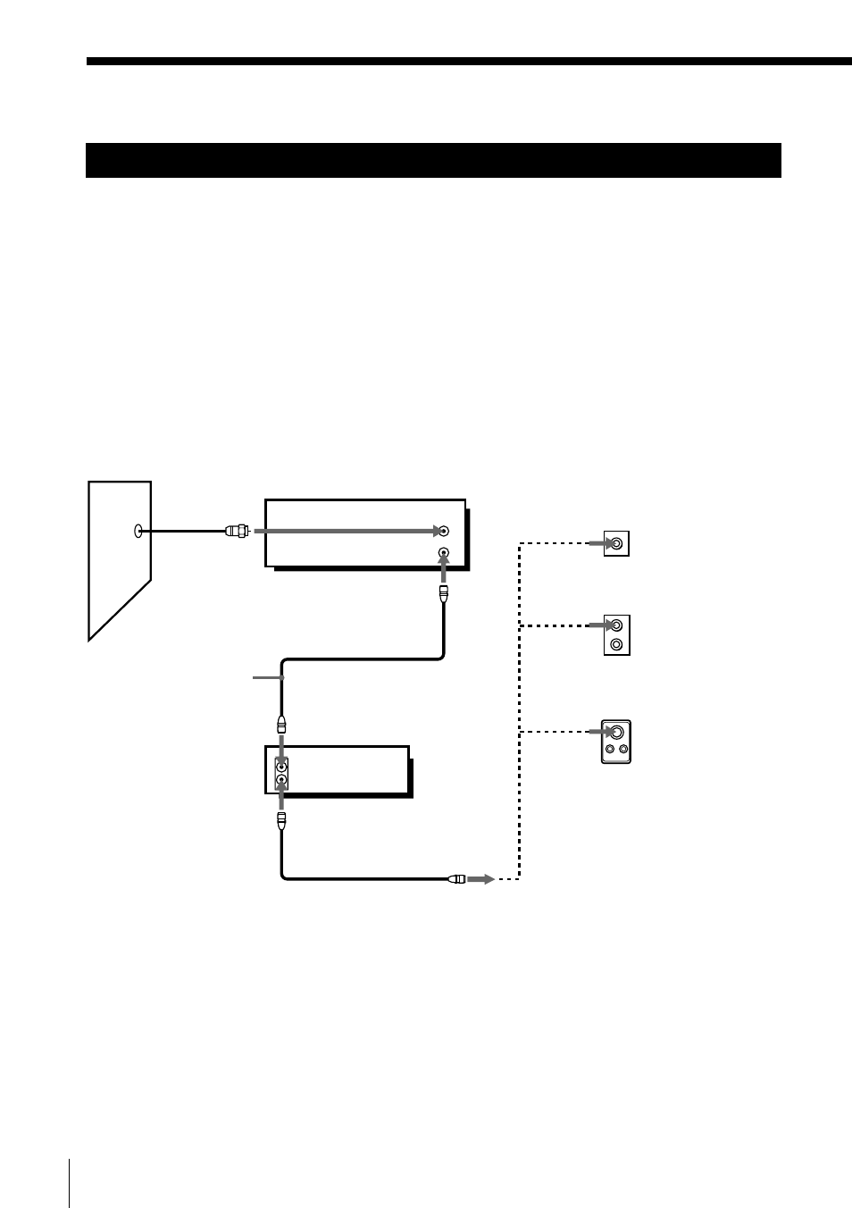 Hookup 3, Step 3: hookups (continued) | Sony SLV-669HF User Manual | Page 16 / 68