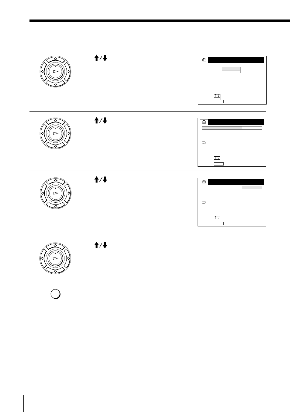24 setting the clock (continued), Press m/m to highlight clock set, then press ok, Press m/m to highlight auto, then press ok | Press m/m to highlight full auto, then press ok, Press m/m to highlight yes, then press ok, Press menu to exit the menu, Getting started | Sony SLV-669HF User Manual | Page 24 / 68