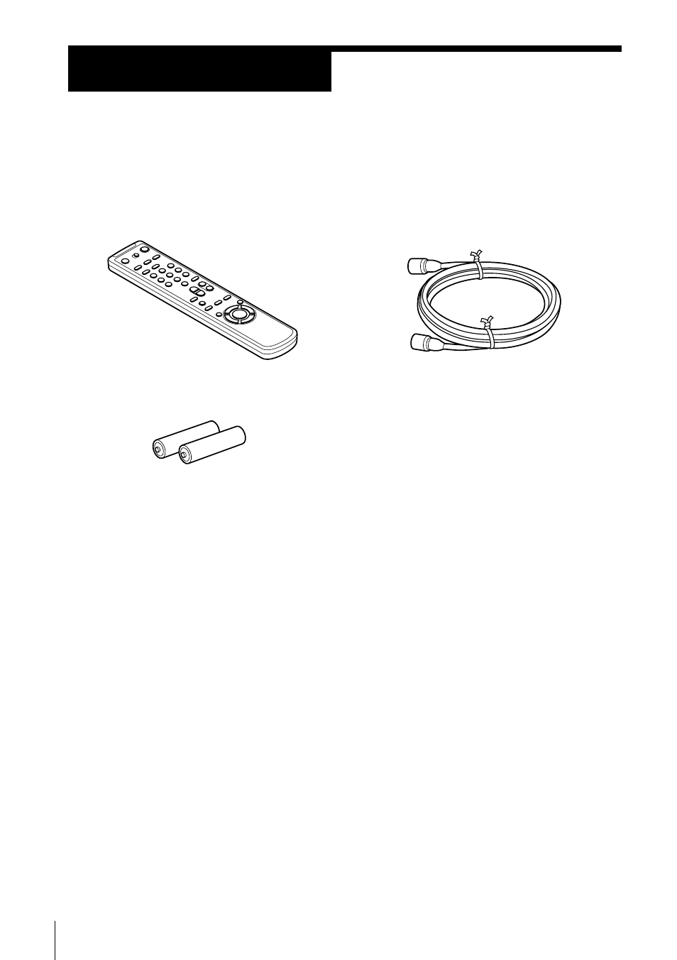 Getting started, Step 1: unpacking, Step 2: setting up the remote commander | Unpacking, Step 1 | Sony SLV-669HF User Manual | Page 4 / 68