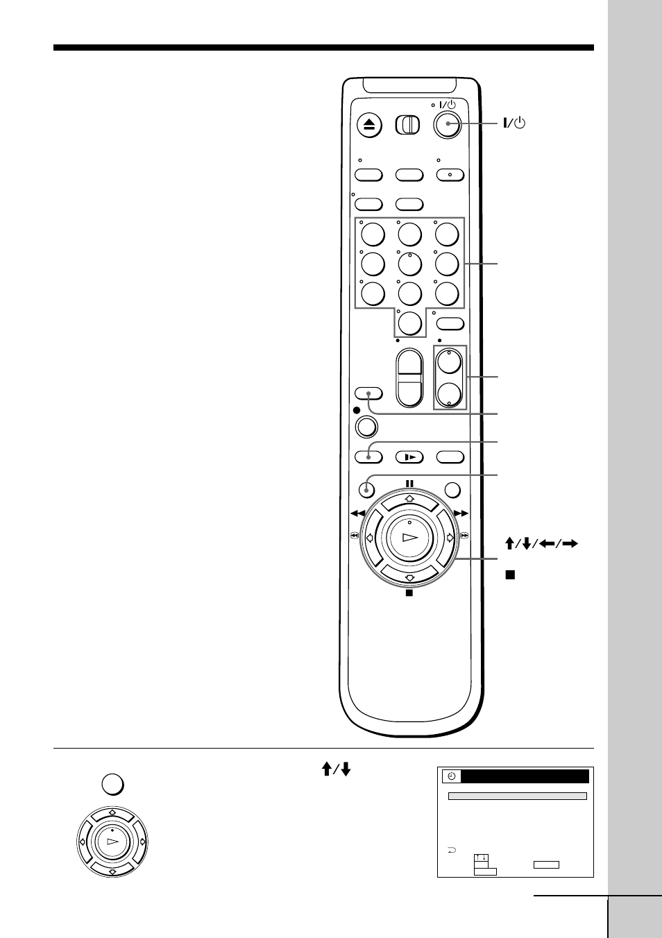 Recording tv programs using the timer, 43 recording tv programs using the, Timer | Basic operations | Sony SLV-669HF User Manual | Page 43 / 68