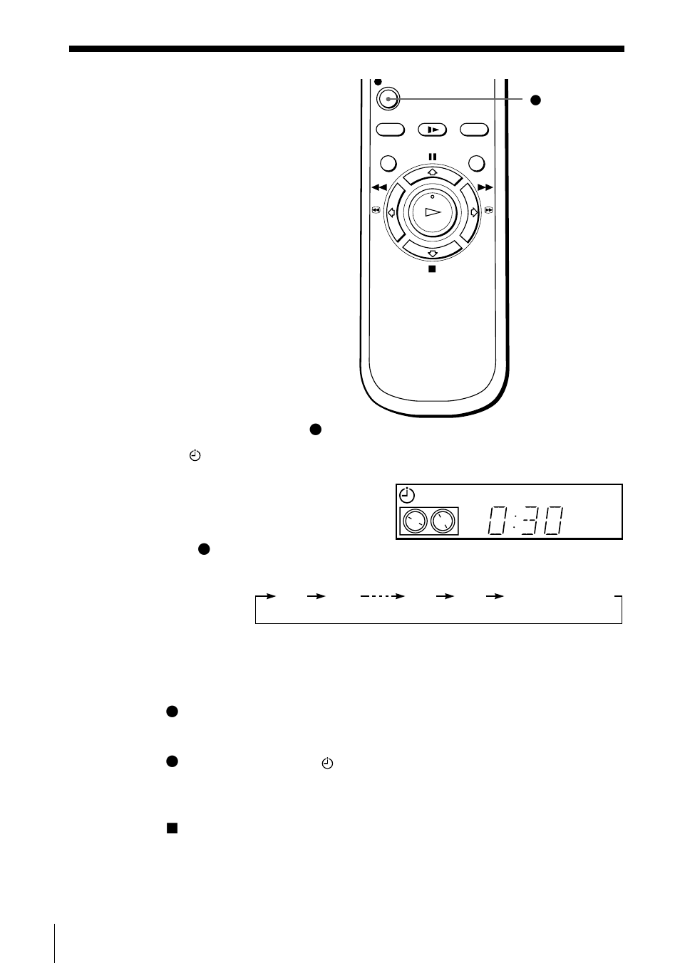 Setting the recording duration time, 48 setting the recording, Duration time | Sony SLV-669HF User Manual | Page 48 / 68