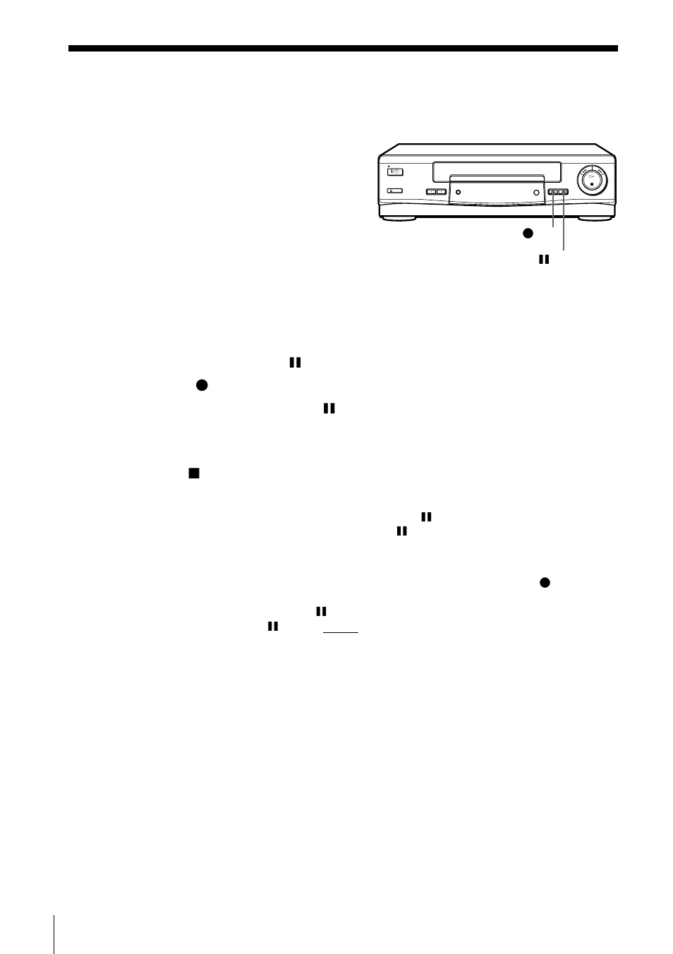 Operation (when recording on this vcr) | Sony SLV-669HF User Manual | Page 56 / 68